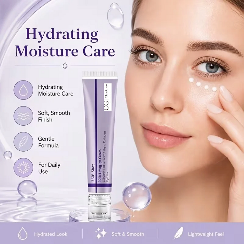 360° Care PDRN Lifting Eye Cream 20g | Retinol & Collagen Eye Moisturiser for Fine Lines, Puffiness & Dullness